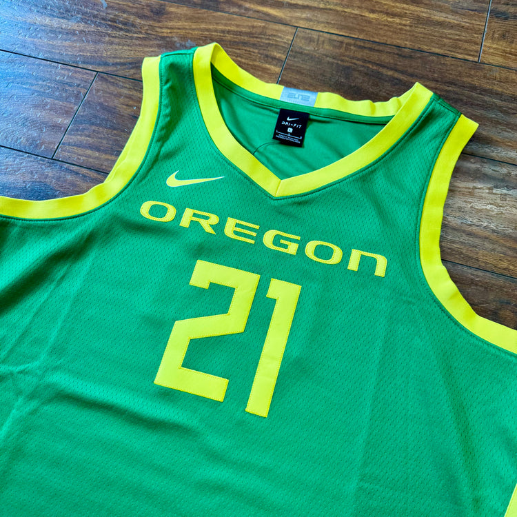 NWT Nike Oregon #21 Jersey Sz L