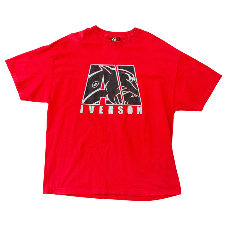 Reebok AI Iverson Logo Tee Sz XL
