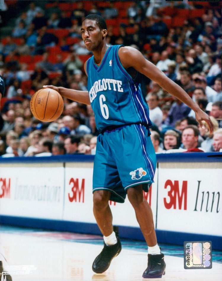 Champion 90’s Charlotte Hornets Eddie Jones Away Jersey Sz M