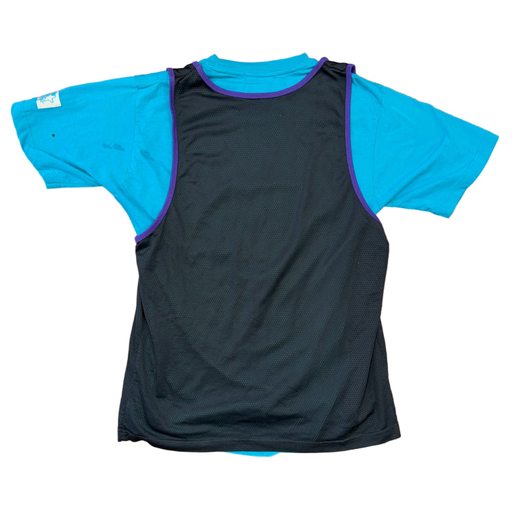 Starter Charlotte Hornets Mesh Jersey Tee Sz M
