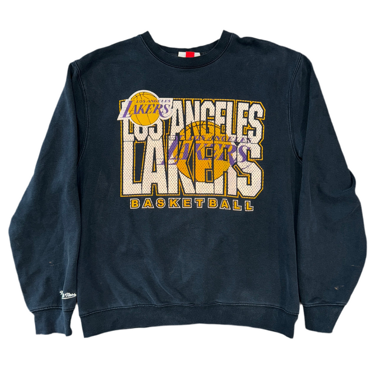 Mitchell & Ness Los Angeles Lakers Crew Sz L