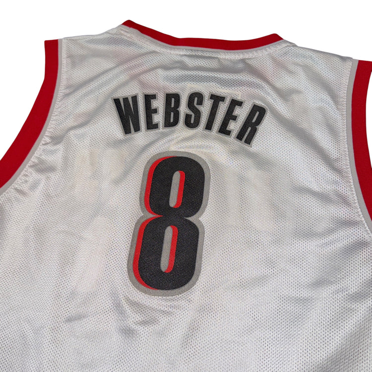 Reebok 00’s Portland Trail Blazers Martell Webster Home Jersey Sz YL
