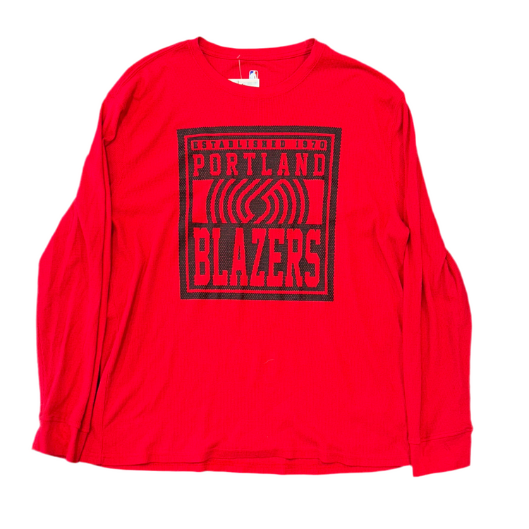 UNK Trail Blazers Red LS Sz 2X