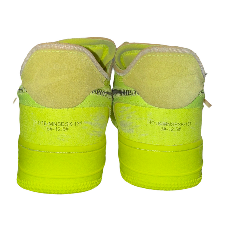 PREOWNED Nike Off-White Air Force 1 Volt Men’s 10