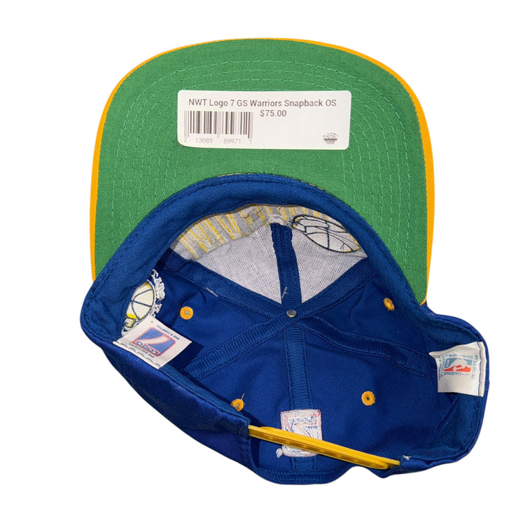 NWT Logo 7 90’s Golden State Warriors Snapback