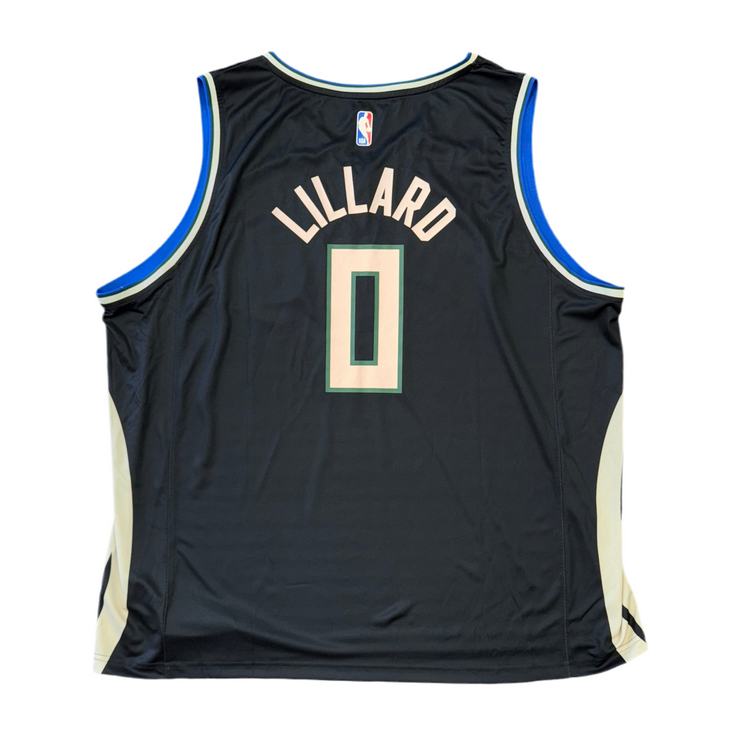 NWT Fanatics Milwaukee Bucks Damian Lillard Jersey Sz 3X