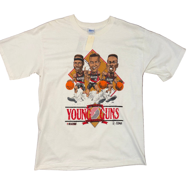 Salem Sportswear Portland Trail Blazers “Young Guns” Tee Sz L