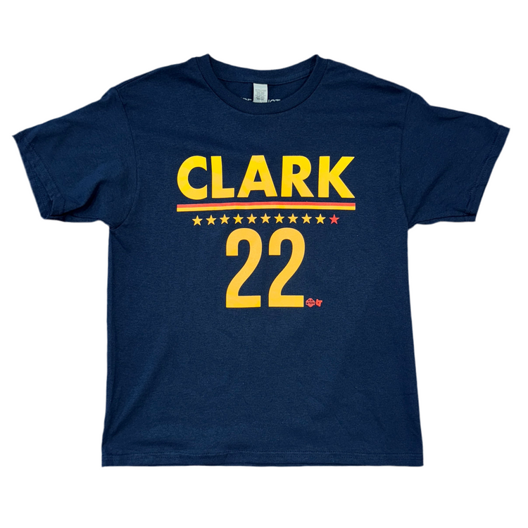 NWT Caitlin Clark Jersey Tee Sz YM