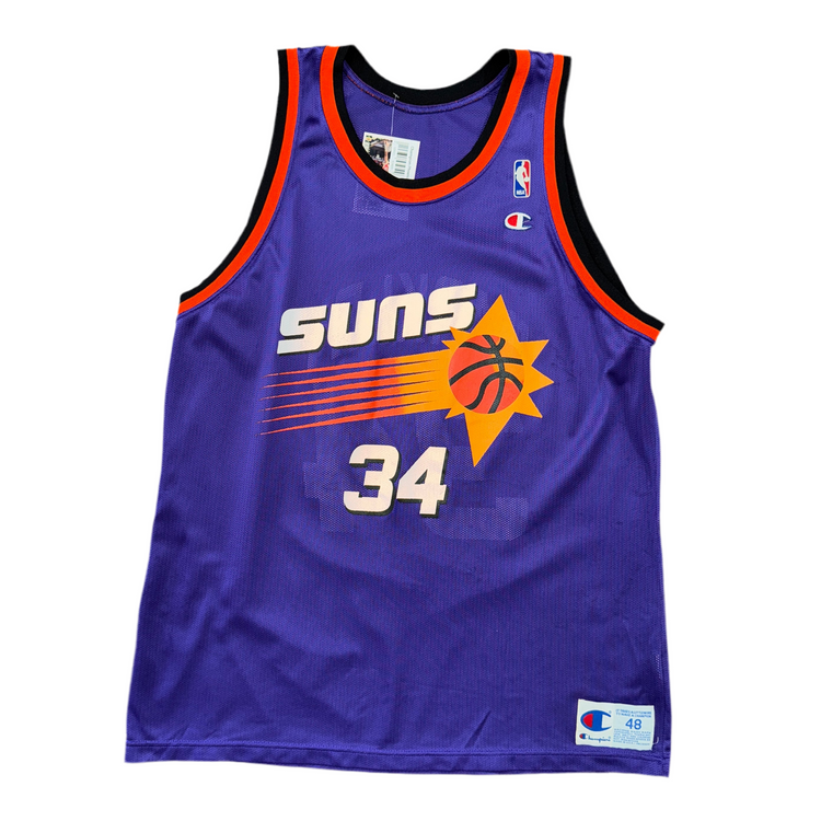 Champion Phoenix Suns Charles Barkley Jersey Sz XL