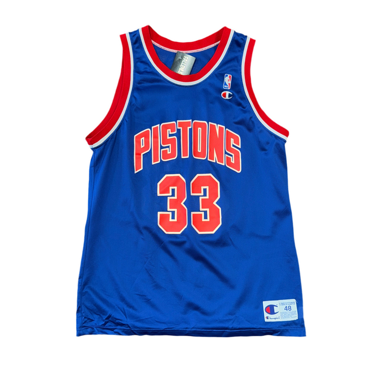 Champion Detroit Pistons Grant Hill Jersey Sz XL