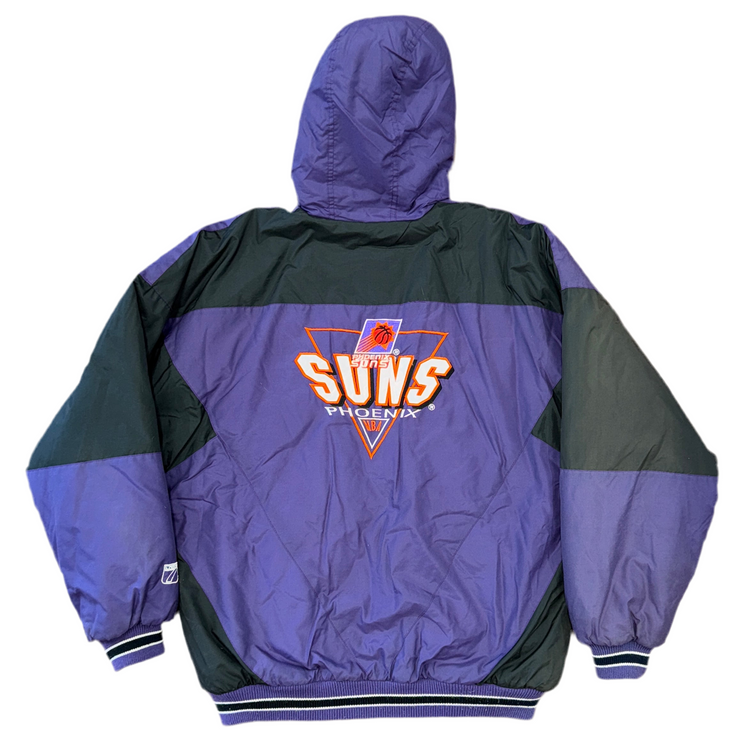 Logo 7 Phoenix Suns Puffer Jacket Sz L