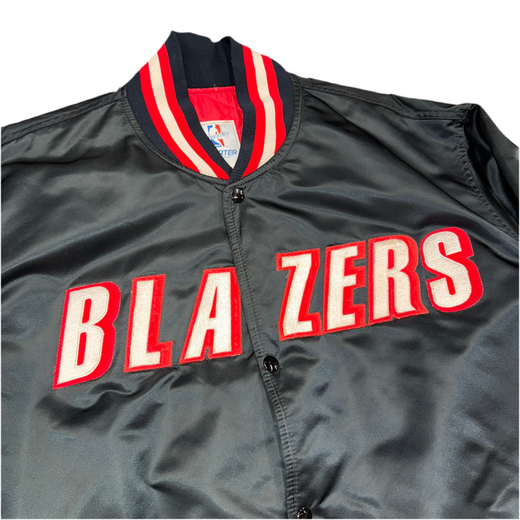 Starter Portland Trail Blazers 80's/90's Satin Jacket
