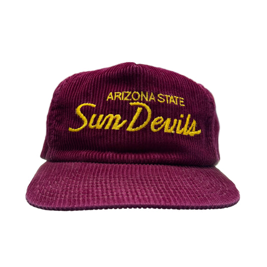 MacGregor 80’s Corduroy Arizona State Sun Devils Snapback