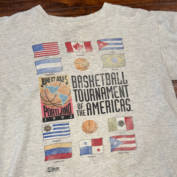 Salem Sportswear 1992 Tournament Of Americas Sz L