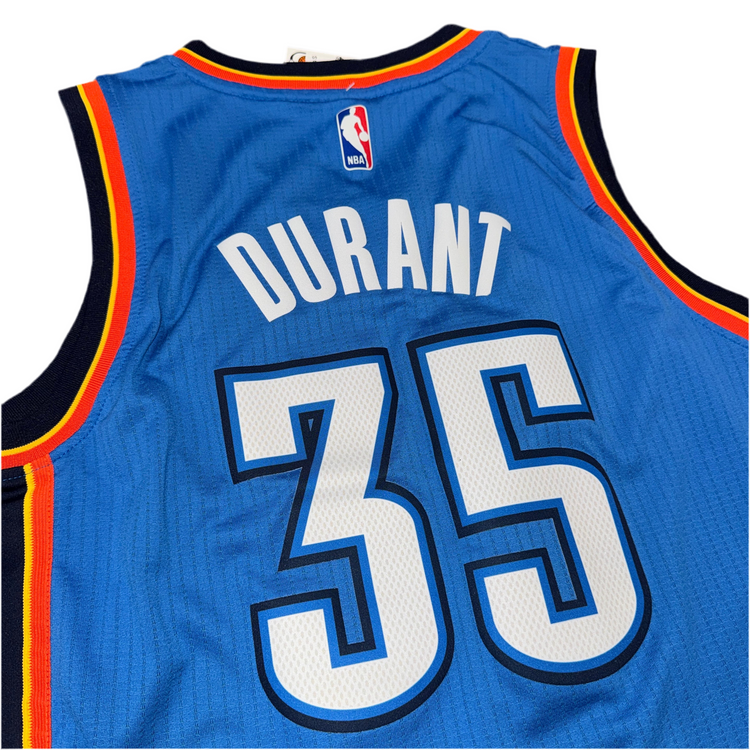 Adidas Oklahoma City Thunder Kevin Durant Jersey Sz S