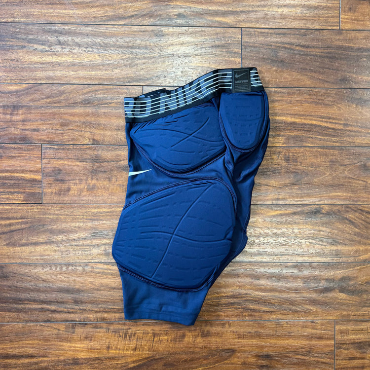 Nike Pro NBA Hyperstrong Padded Navy Compression Shorts Men’s Multiple Sizes
