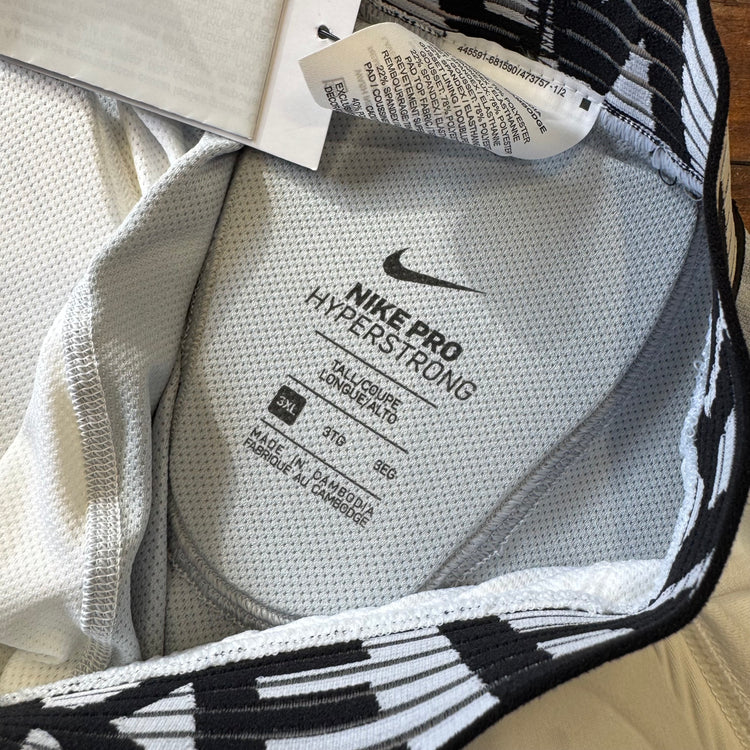 Nike Pro NBA Hyperstrong Padded White Compression Shorts Men’s Multiple Sizes