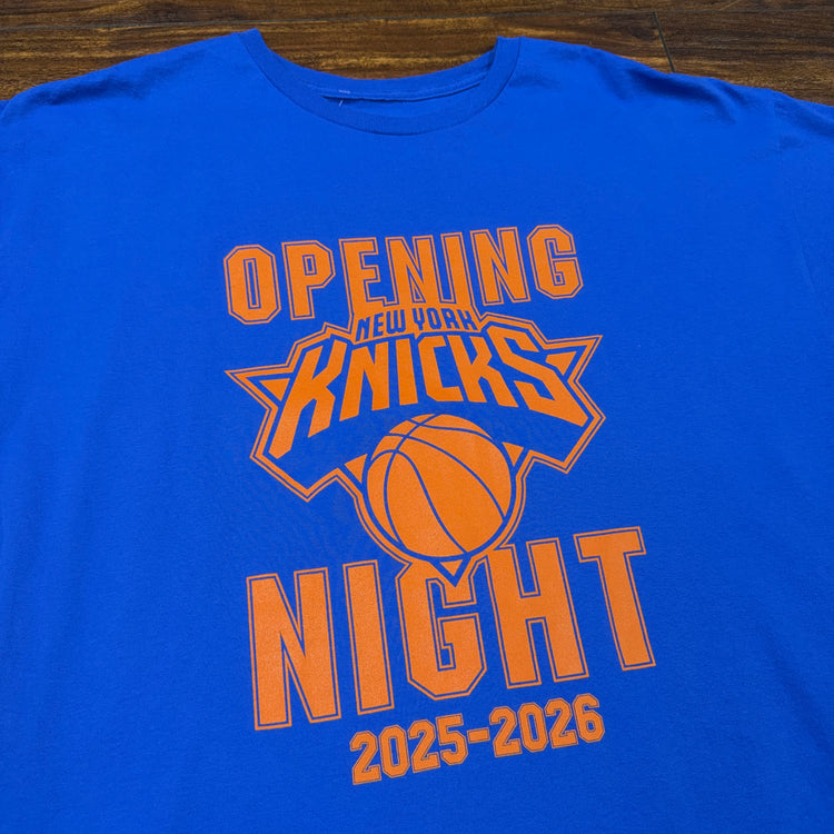 Opening Night New York Knicks Tee Sz XL