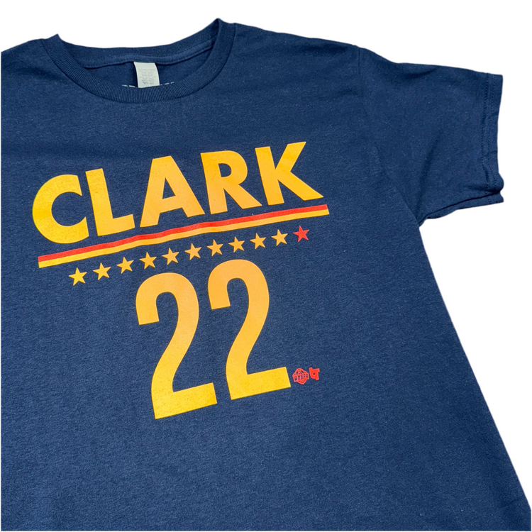 NWT Caitlin Clark Jersey Tee Sz YM