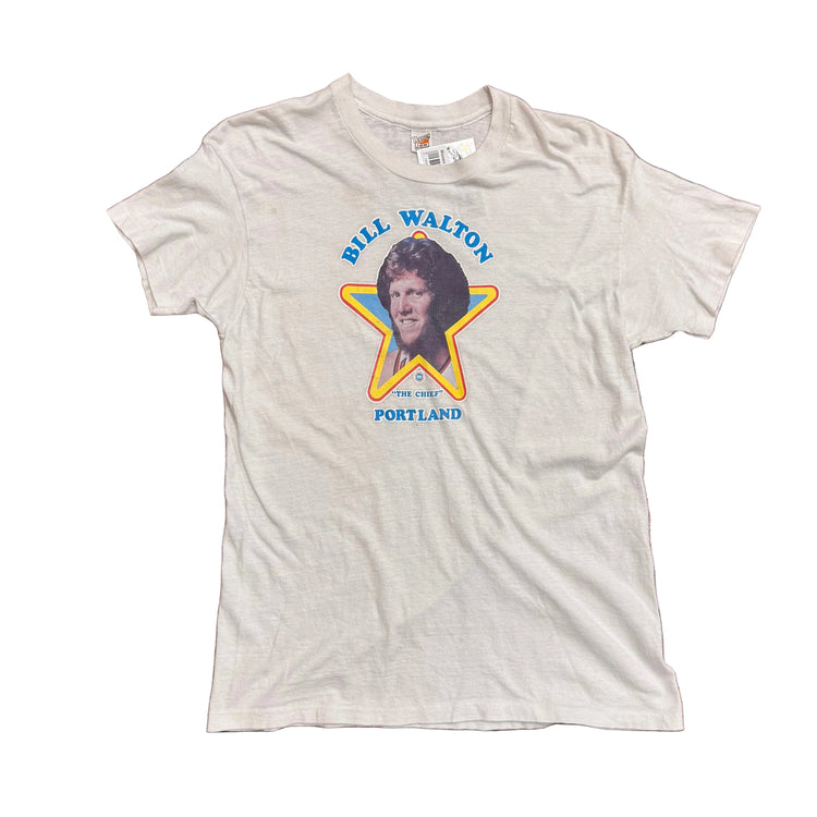 Hanes 70’s Blazers Walton "The Chief" Tee Sz L