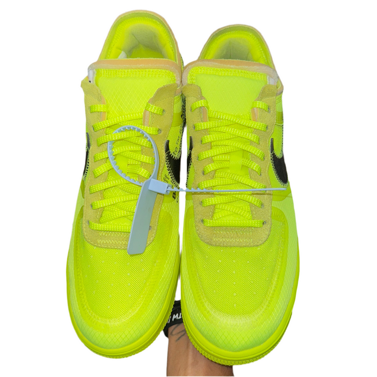PREOWNED Nike Off-White Air Force 1 Volt Men’s 10