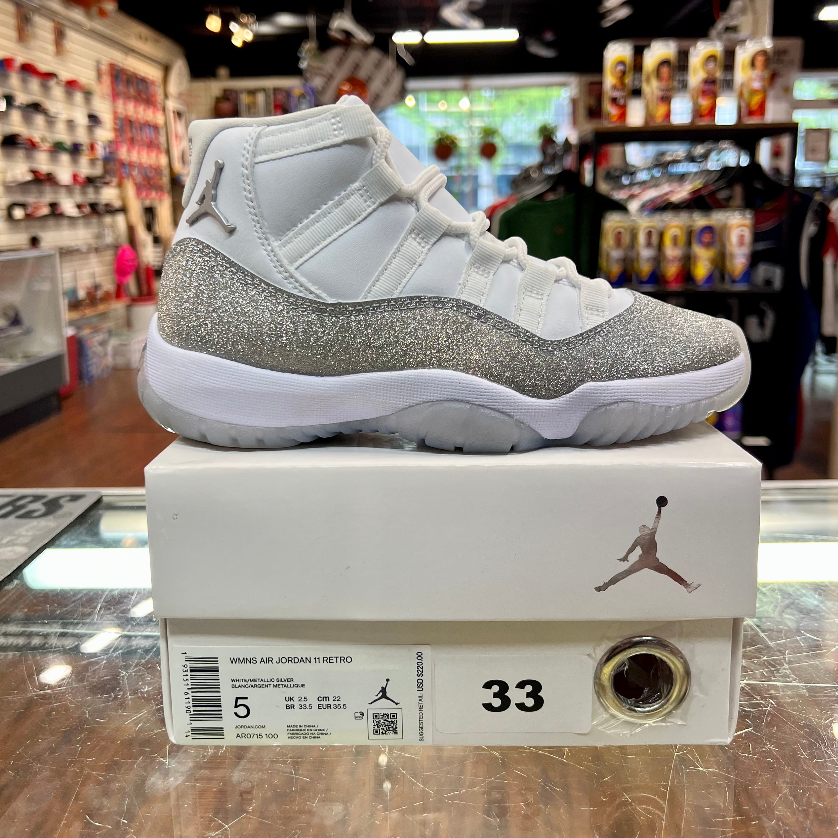 jordan 11 white metallic silver