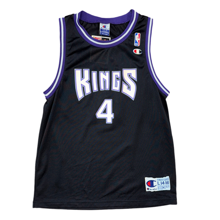 Champion Sacramento Kings Chris Webber Jersey Sz YL