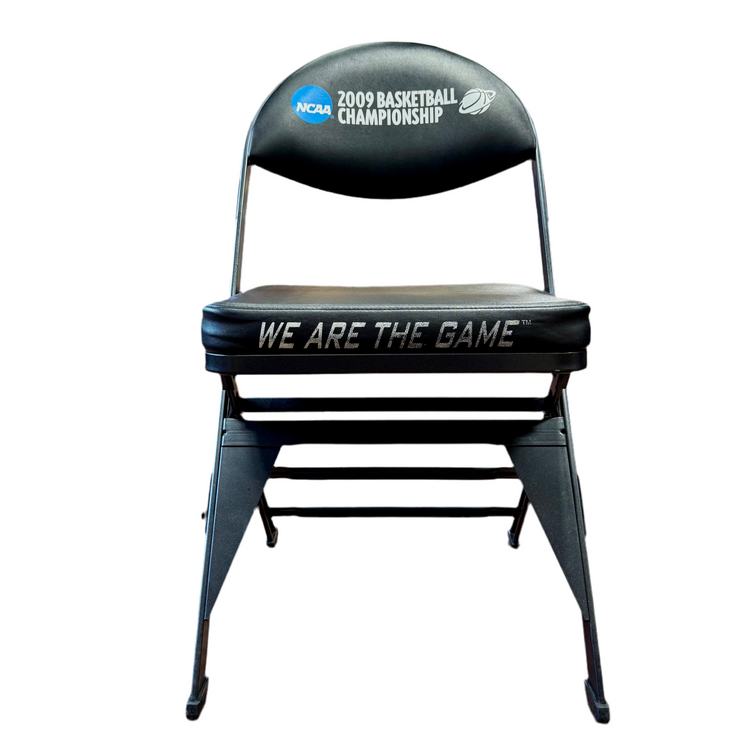 NCAA 2009 Championship Game Used Floor Chair