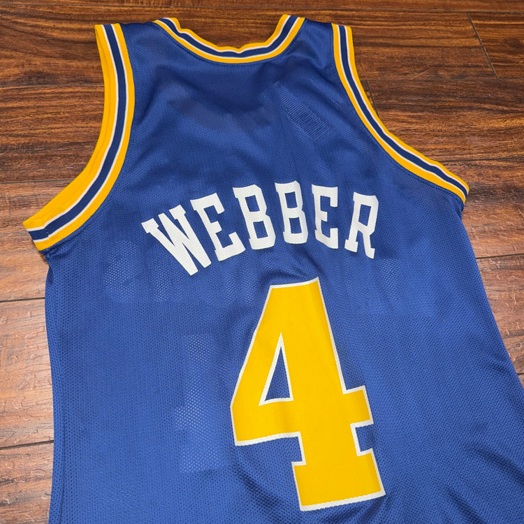 Champion Golden State Warriors Chris Webber Jersey Sz S