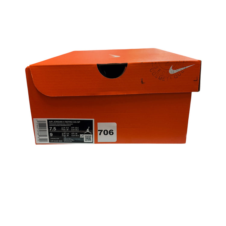 Jordan 4 Retro OG SP Brick By Brick Deadstock