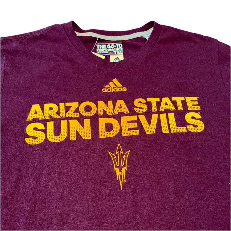 Adidas Arizona State Sun Devils Tee Sz L