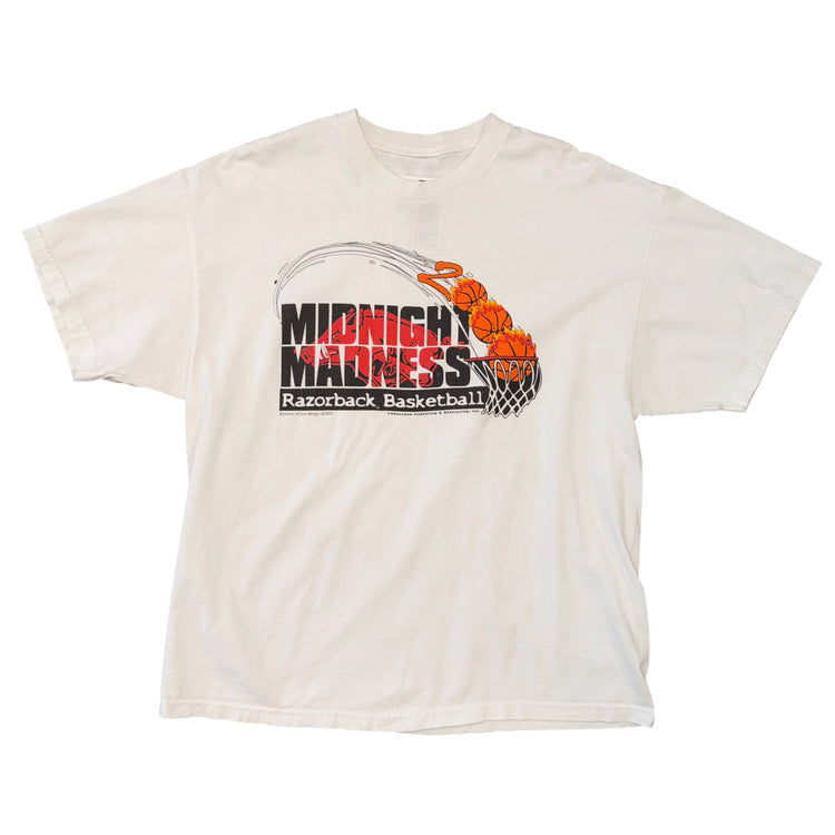 Midnight Madness Arkansas Razorbacks Tee Sz XL