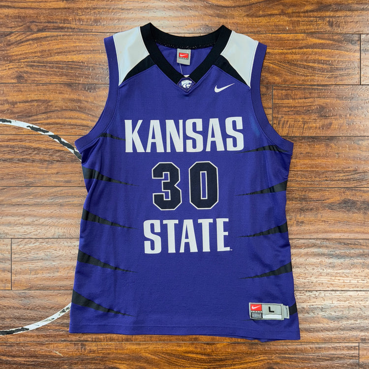 Nike Michael Beasley Kansas Beasley Jersey Sz L
