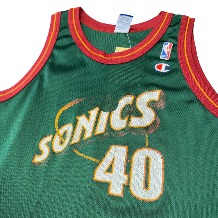 Champion Seattle SuperSonics Shawn Kemp Sz YXL