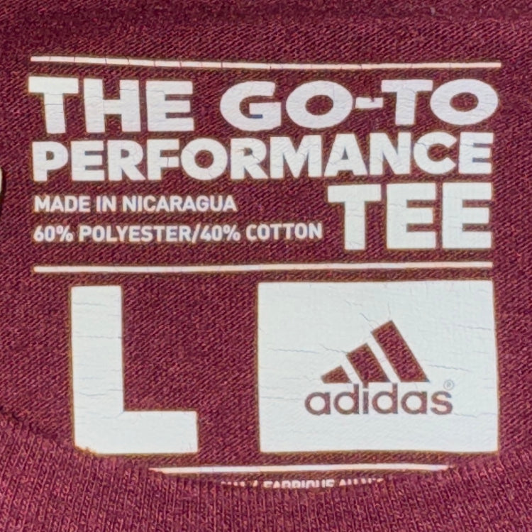 Adidas Arizona State Sun Devils Tee Sz L