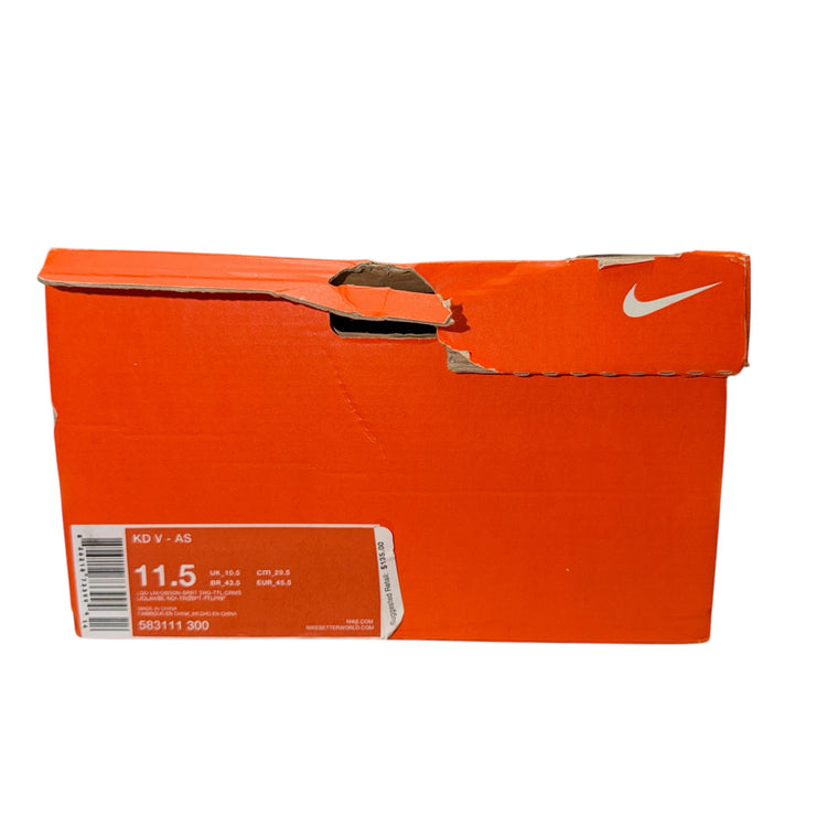 Signed Nike KD 5 All-Star Area 72 Deadstock