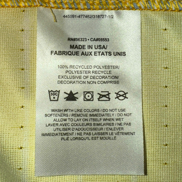 Jordan Team-Issued Yellow Marquette Jersey Sz XL + 4”Length