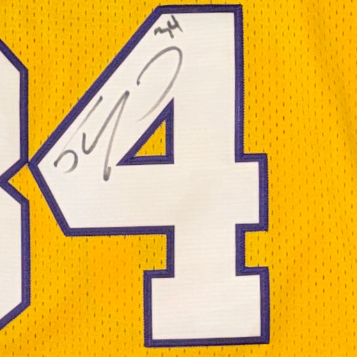 Autographed Mitchell & Ness Shaquille O’Neal Los Angeles Lakers Jersey Sz 2X