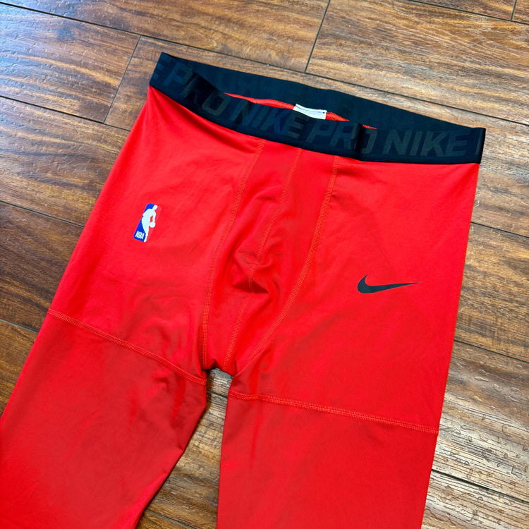 Nike Pro 3/4 Red Tights Men’s Multiple Sizes