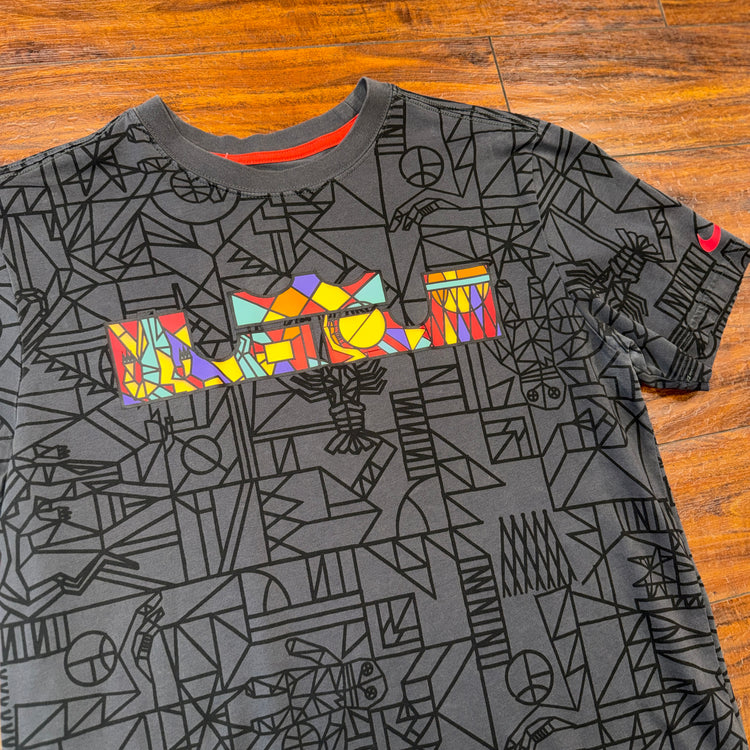 Nike LBJ 2014 NOLA All Star Tee Sz L