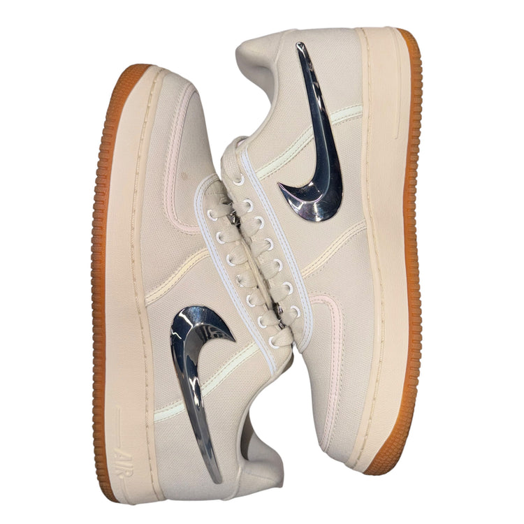 PREOWNED Nike Air Force 1 Low Travis Scott Sail Sz 12M
