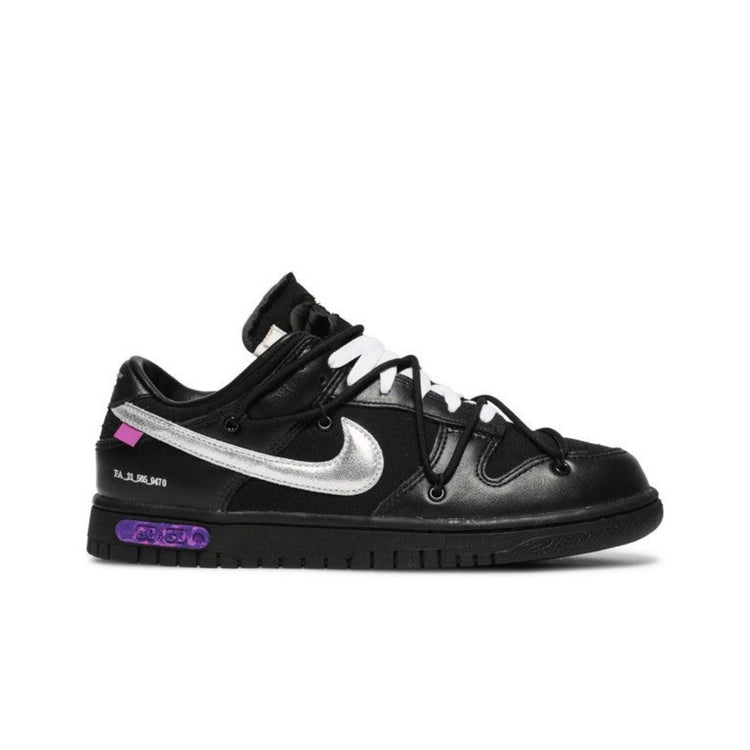 PREOWNED Nike Dunk Low Off-White Lot 50 Sz 9.5M