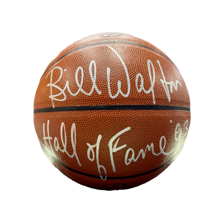 Bill Walton HOF Autographed NBA All Court Ball