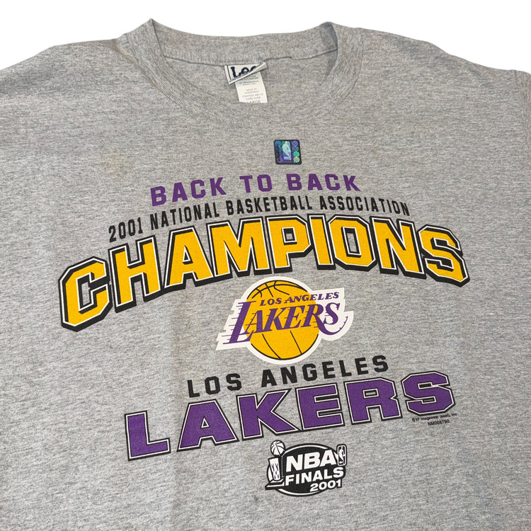 Lee Sport Los Angeles Lakers '01 B2B Championship Tee Sz L
