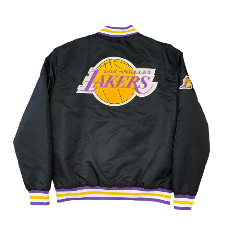 NBA Los Angeles Lakers Bomber Jacket Sz L