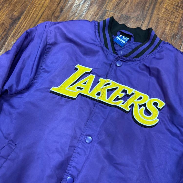 UG Lakers Satin Jacket Sz M