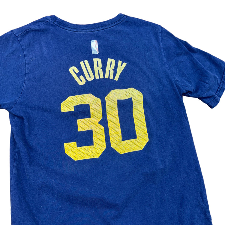Jordan Golden State Warriors Stephen Curry Jersey Tee Sz YL