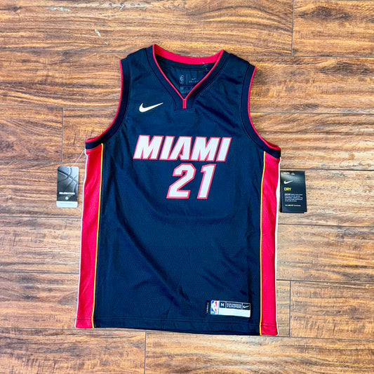 NWT Nike Miami Heat Hassan Whiteside Jersey Sz YM