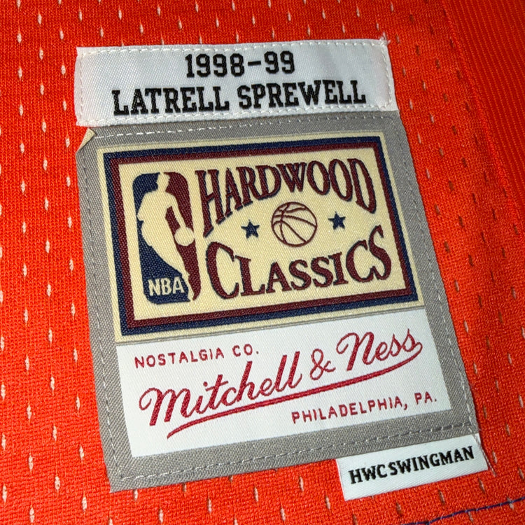 NWT Mitchell & Ness NY Latrell Sprewell Jersey Sz S