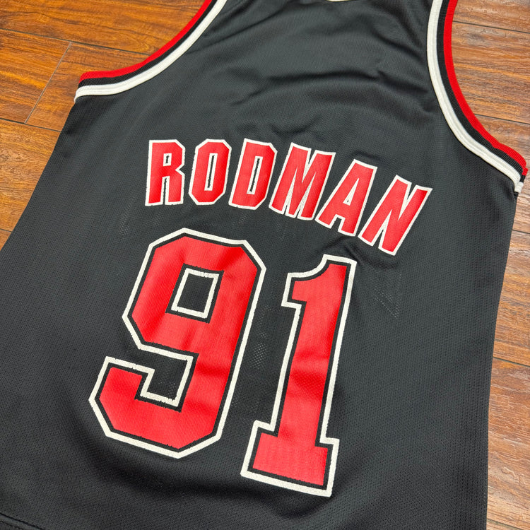 Champion 90’s Bulls Rodman Jersey Sz M
